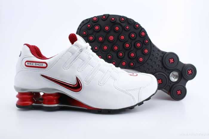 bon rouge et blanc Nike Shox NZ (4)